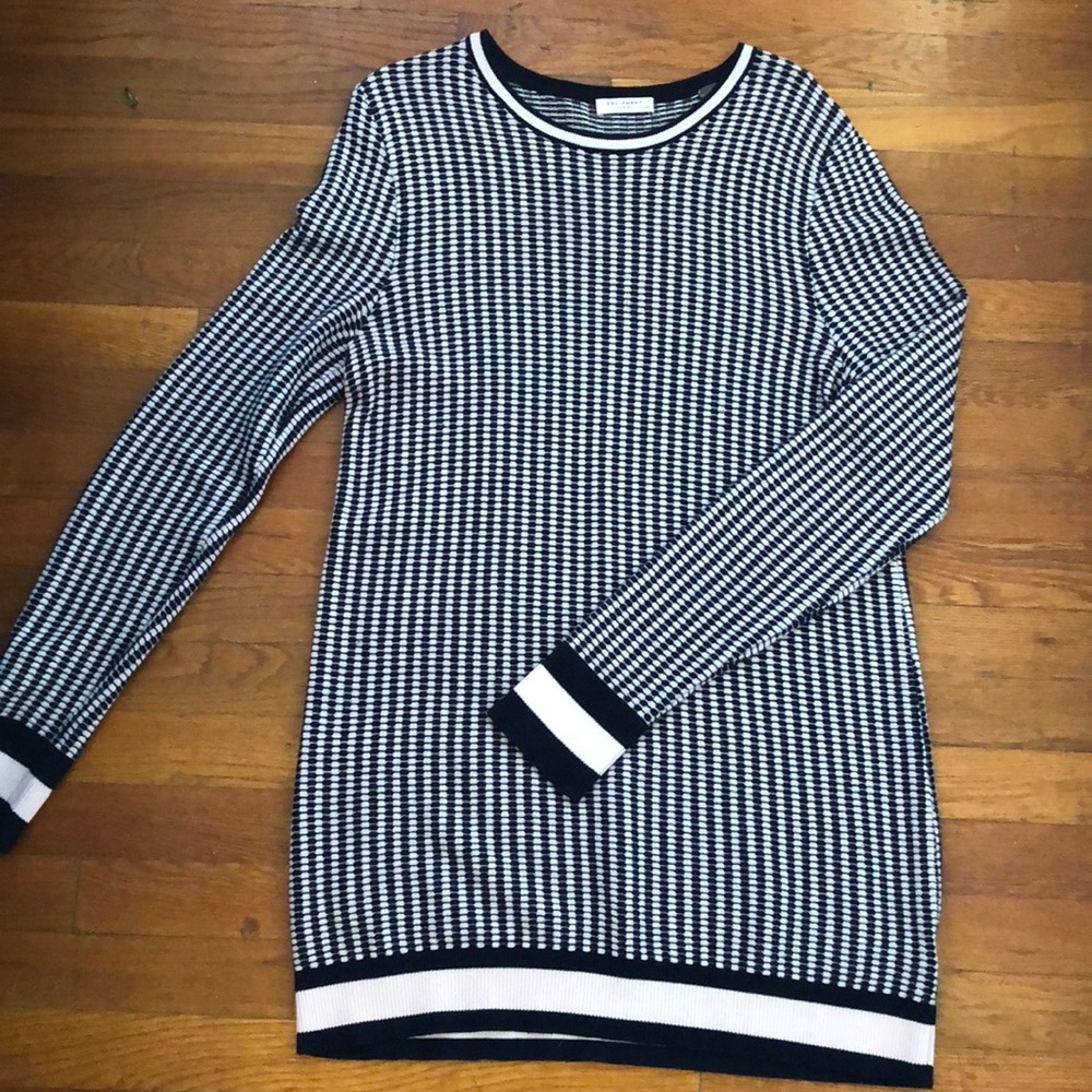 Equipment sweater dress - Navy & Pink - size L
